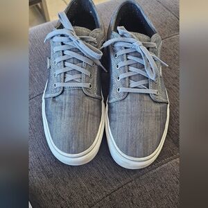 Vans Gray Canvas Sneakers
